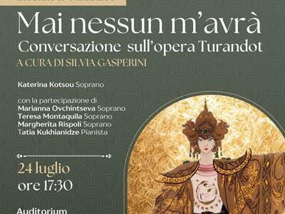 Doppio appuntamento alla Fondazione Simonetta Puccini per il fine settimana del 24 e 25 luglio con due eventi organizzati nell’Auditorium Simonetta Puccini di Torre del Lago