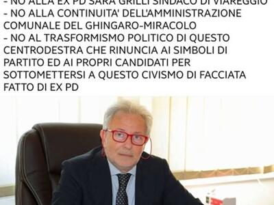 Massimiliano Baldini, ex consigliere regionale della Lega: "Ecco perché non votare Sara Grilli"