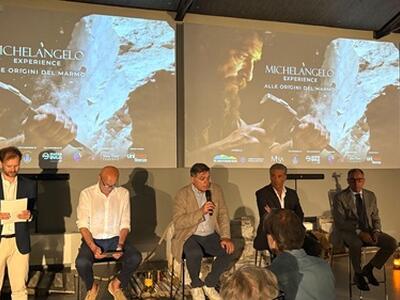 Michelangelo experience": arte e tecnologia si incontrano al MuSA di Pietrasanta
