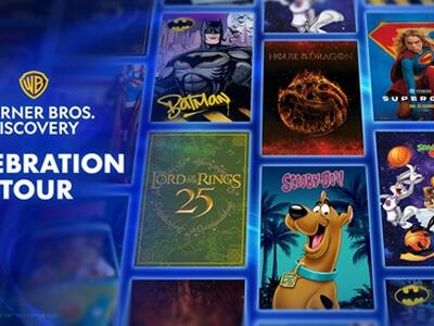 Warner Bros. Discovery Celebration Tour 2026: il grande tour arriva a Viareggio il 13 e 14 giugno con le storie e i personaggi più amati degli studios