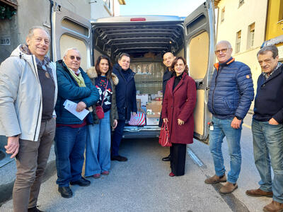 Dal Rotary Club Viareggio Versilia ad Azzurra, un carico di solidarietà