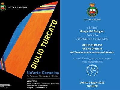 &quot;Un&#039;arte oceanica&quot; mostra delle opere di Giulio Turcato nel trentennale della scomparsa alla Galleria Lorenzo Viani di Viareggio