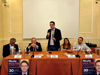 Sicurezza a Viareggio: il consigliere regionale  Baldini analizza la situazione con l&#039;onorevole Molteni