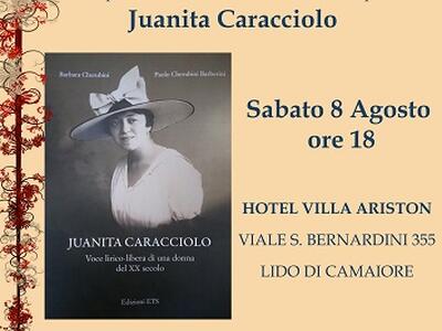 Presentazione del Libro dedicato alla Soprano Juanita Caracciolo Voce Lirico – Libera di una donna del XX secolo – Edizioni ETS