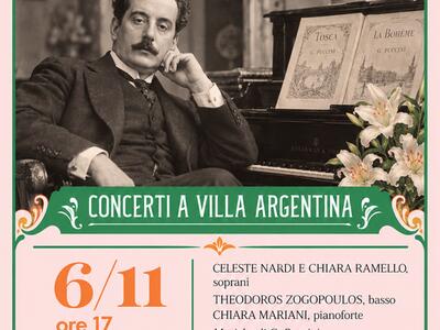 Musica in Villa: omaggio a Giacomo Puccini il 6 novembre