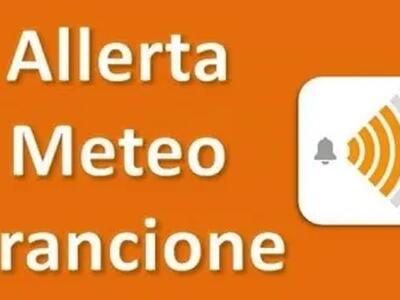 Allerta meteo arancione dalle 17 di mercoledì 7 ottobre fino alle 17 di giovedì 8 ottobre