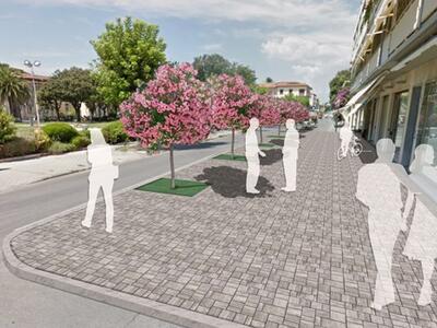 Via Mazzini, la Giunta approva la riqualificazione della pavimentazione. Il sindaco Murzi: "Prosegue con coerenza il percorso di rinnovamento del centro di Forte dei Marmi"