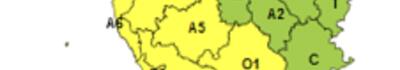 La Regione Toscana ha emesso allerta meteo di livello giallo per temporali forti