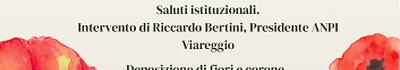 Martedì 16 settembre le iniziative per la Festa della Liberazione di Viareggio