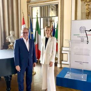 Giovanni Pugliese Ambasciatore d'Italia a Vienna
